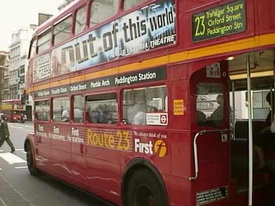 First Gold Arrow Routemaster on 23