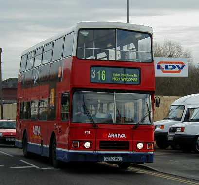 Wycombe Bus Company Leyland Olympian Alexander G232VWL
