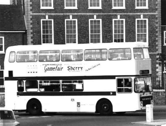 Leicester Citybus Dennis Dominator Marshall UFP231S