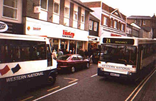 Western National Dennis Dart Plaxton Pointer 418 & Mercedes Plaxton Beaver