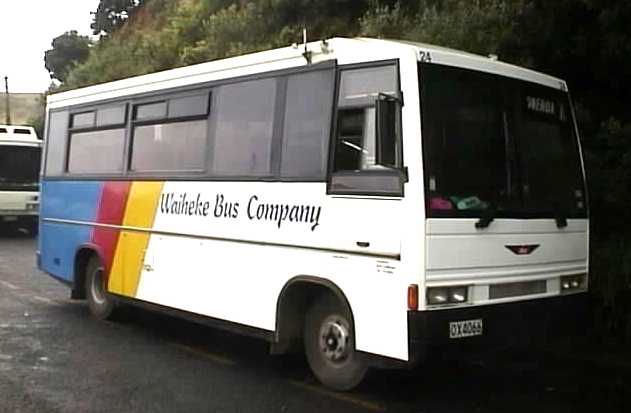 Waiheke Bus Company Hino BC144 Coachwork International 24