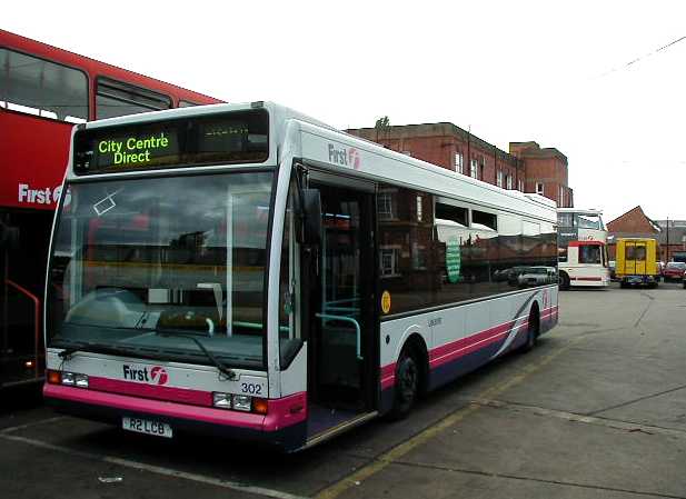 First Leicester Optare Excel 302 - R2LCB