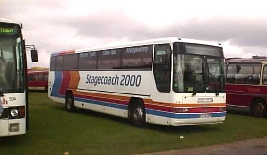 Stagecoach Red & White Volvo B10M Plaxton 776 R776CDW