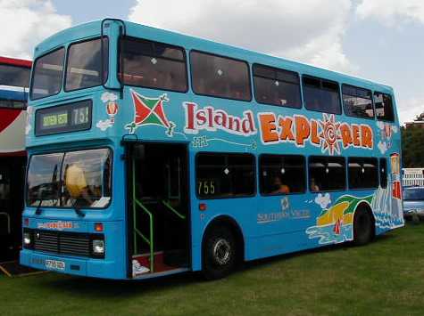 Southern Vectis Island Explorer Volvo Olympian Northern Counties 755 R755GDL