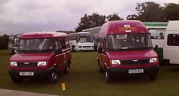 LDV Convoy Royal Mail Postbuses T617JOF & R225BOC