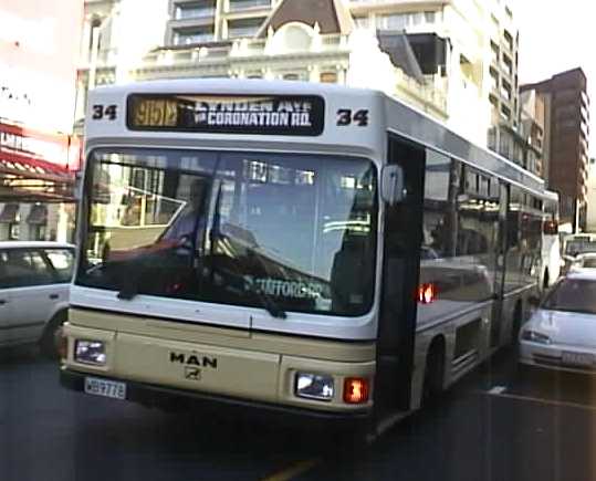 Birkenhead Transport MAN 11.190 Coachwork Auckland 34