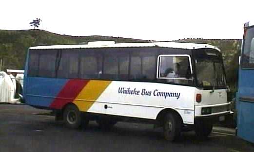 Waiheke Bus Company Mini at Harbour